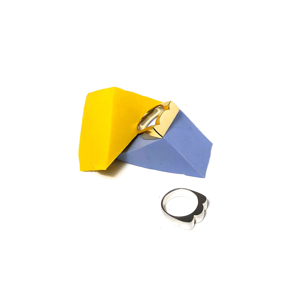 Scallop Ring [sterling silver]