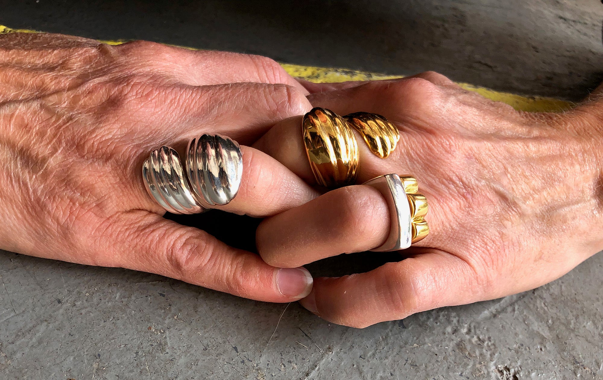 Comet Ring [gold vermeil]