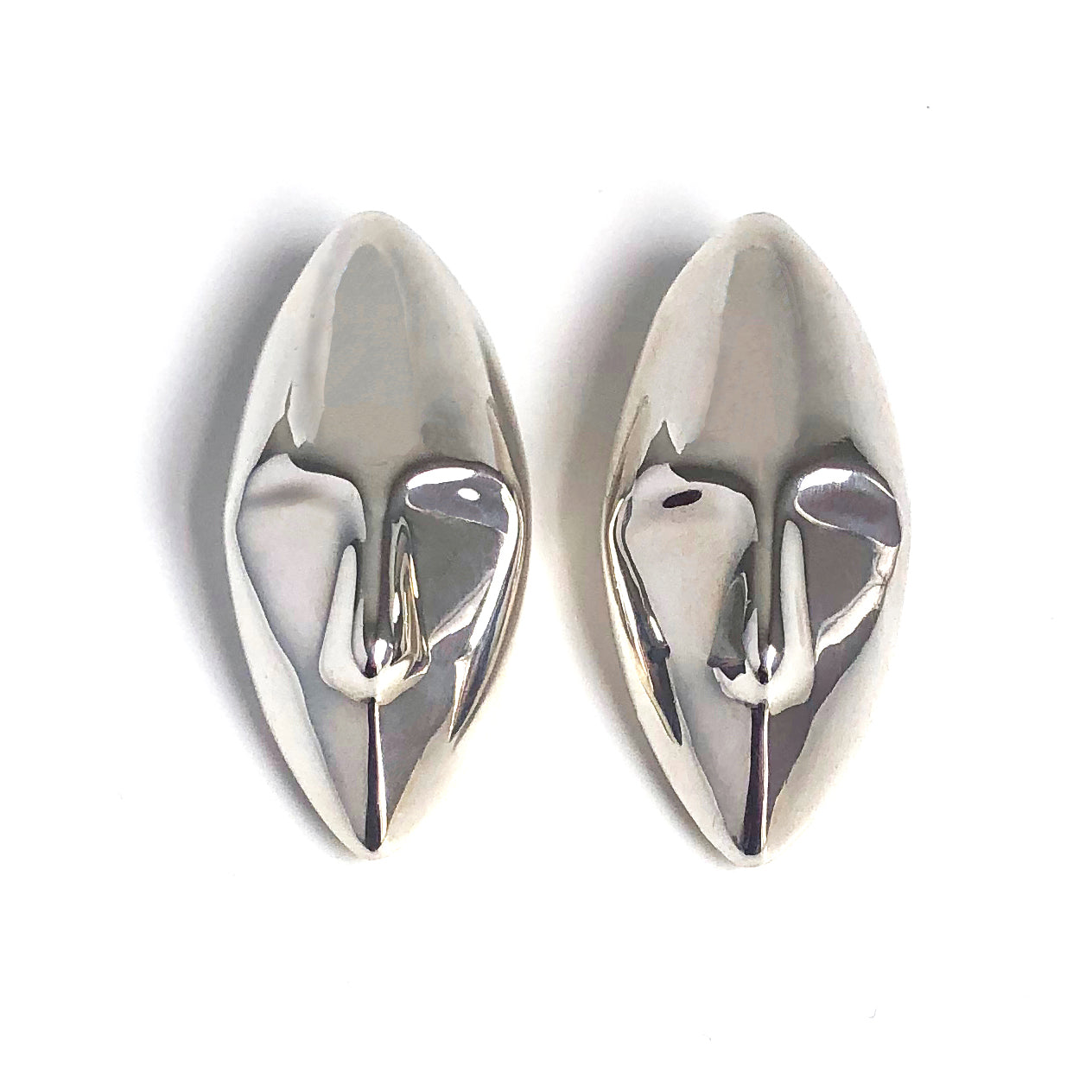 Frank Earrings [sterling silver]