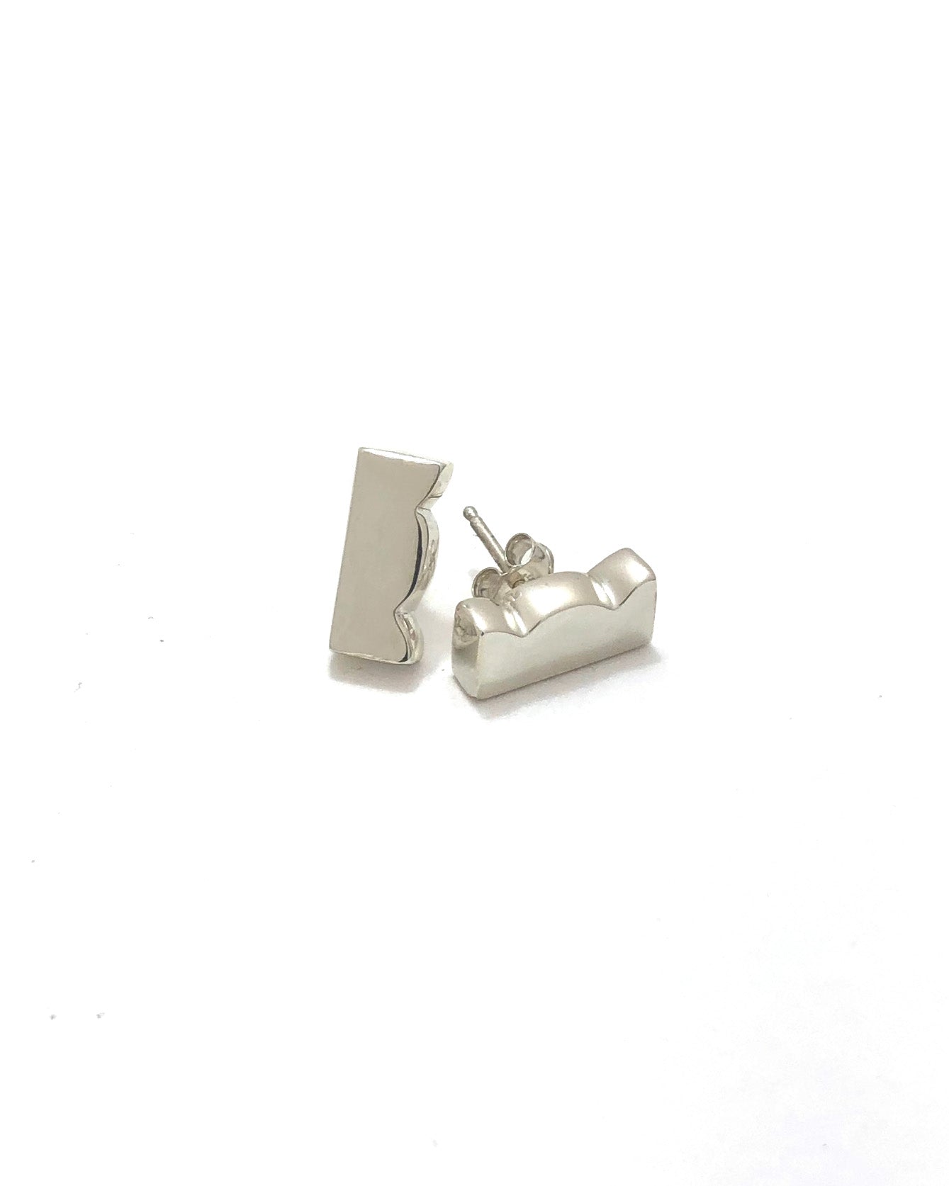 Cumulus Post Earrings [sterling silver]