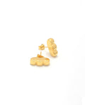 Scallop Post Earrings [gold vermeil]