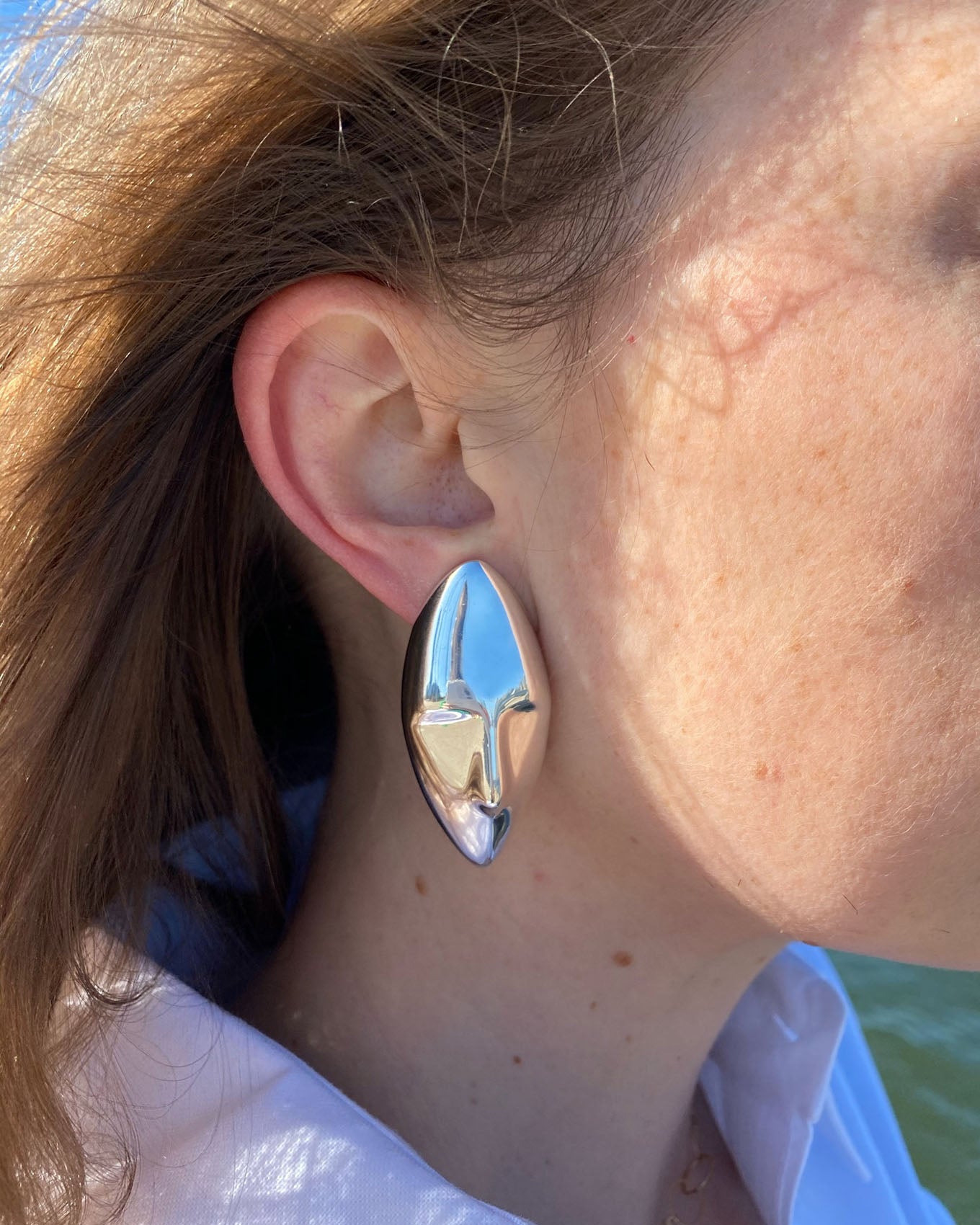 Frank Earrings [sterling silver]