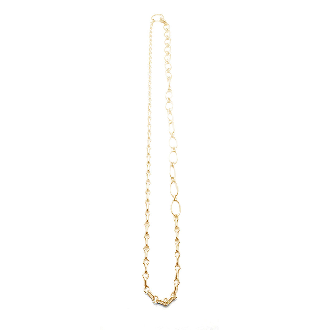 Mixed Rope Chain [gold vermeil]