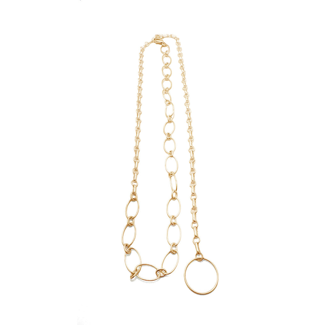Mixed Rope Chain [gold vermeil]