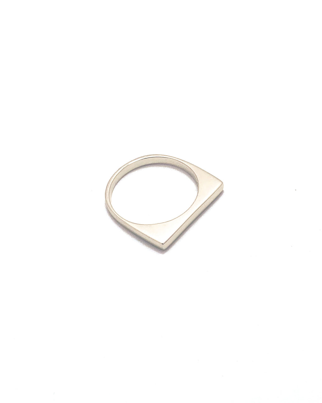 Small Block Ring [sterling silver]