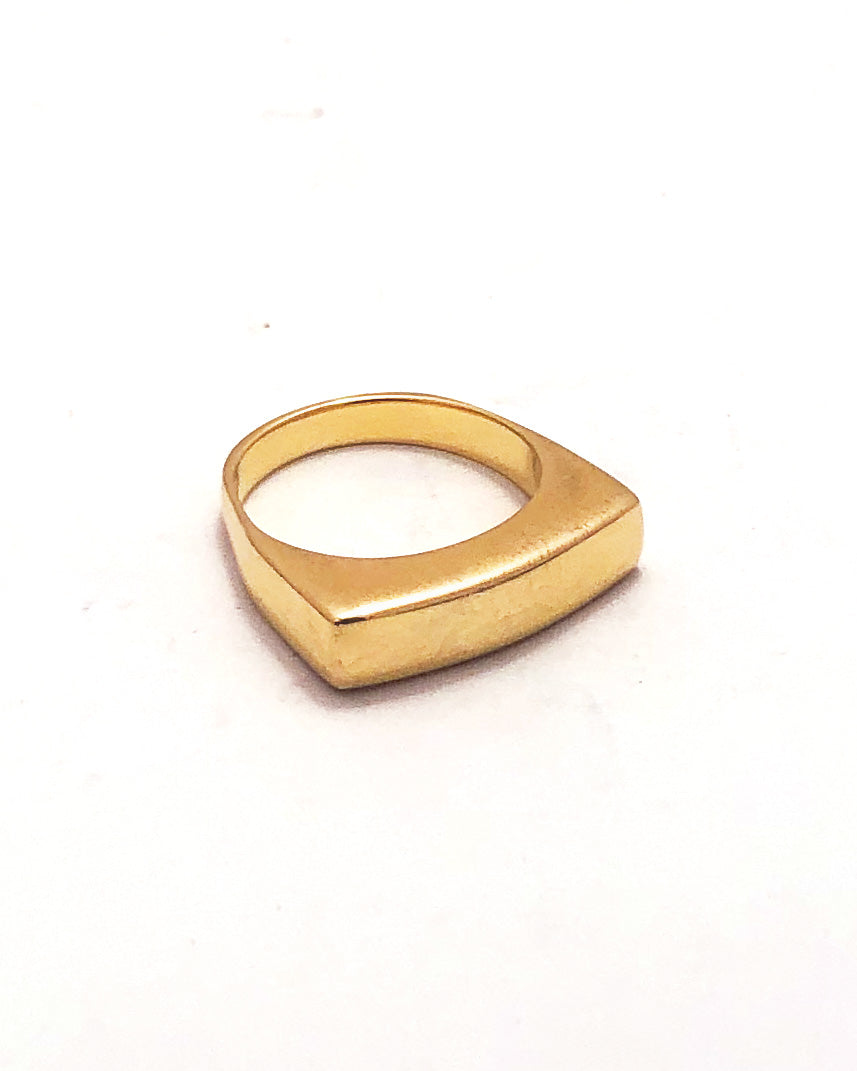 Curve Ring [gold vermeil]