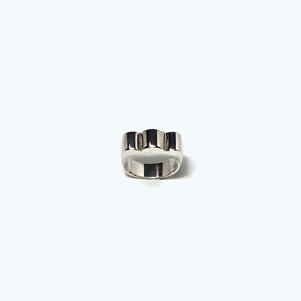 Scallop Ring [sterling silver]