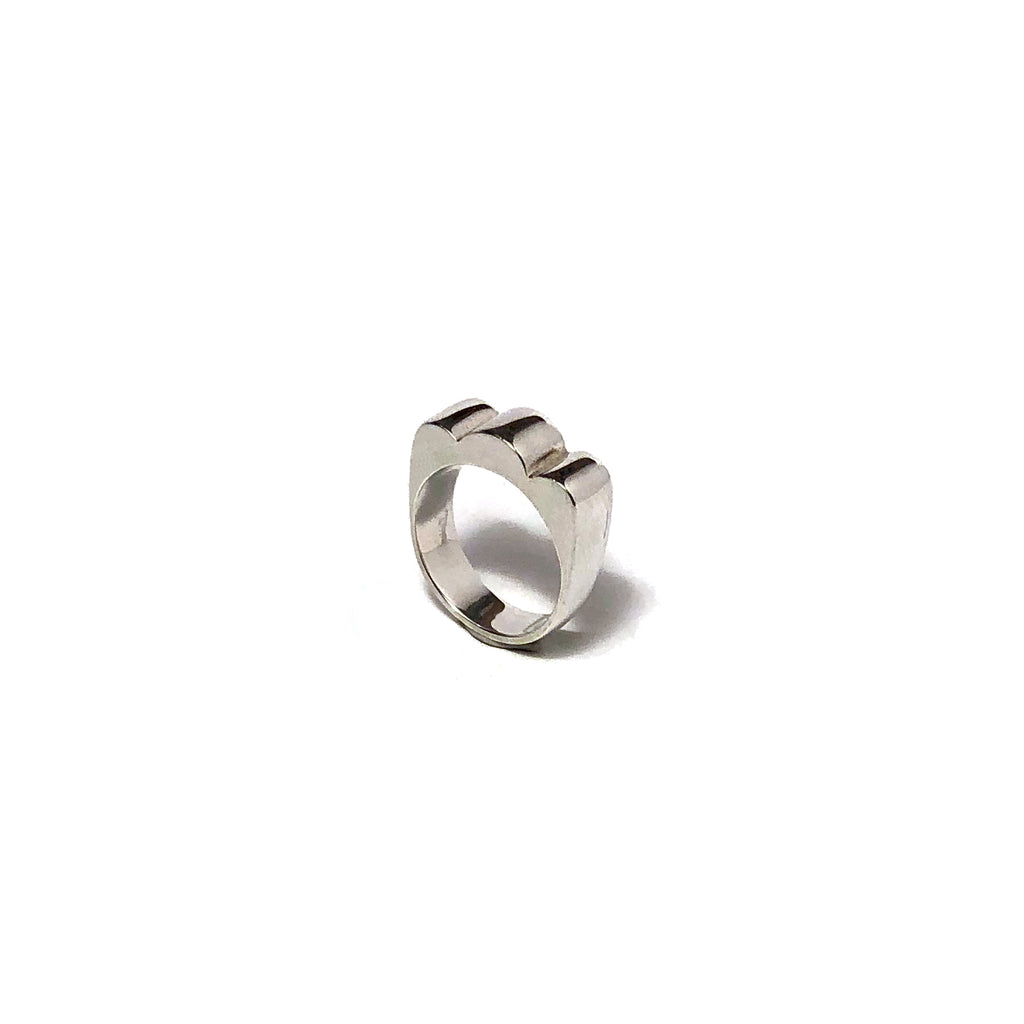 Scallop Ring [sterling silver]