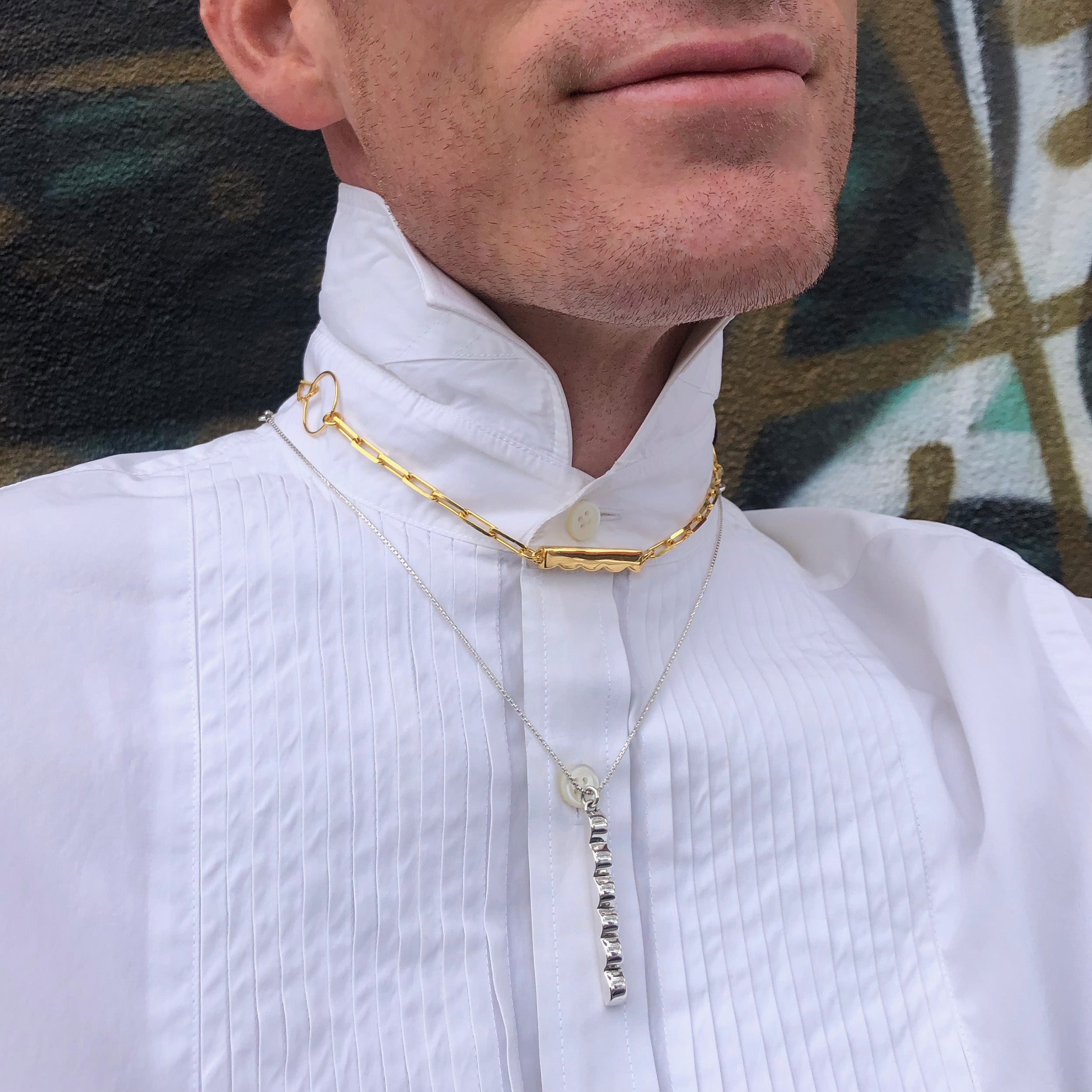 Cumulus Extendable Necklace [gold vermeil]