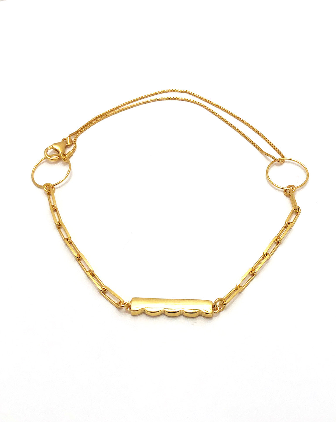 Cumulus Extendable Necklace [gold vermeil]