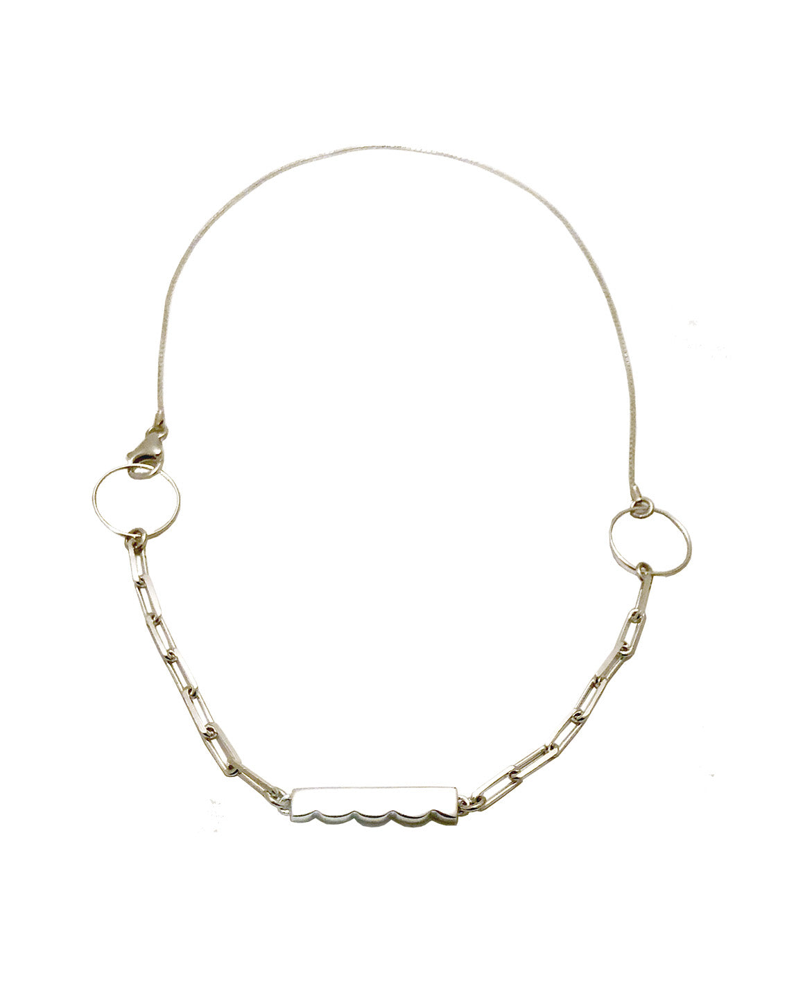 Cumulus Extendable Necklace [sterling silver]
