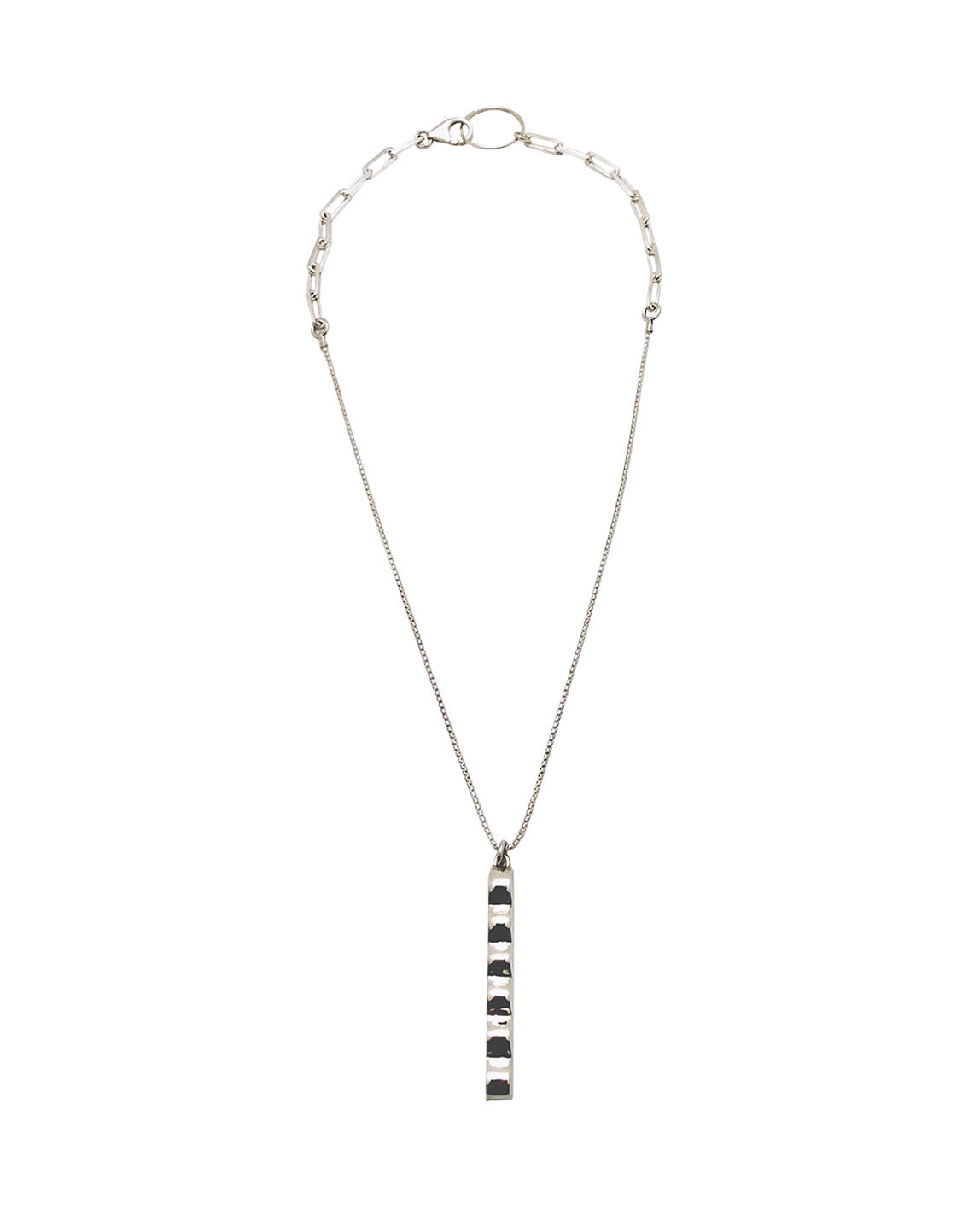 Scallop Pendant Necklace [sterling silver]