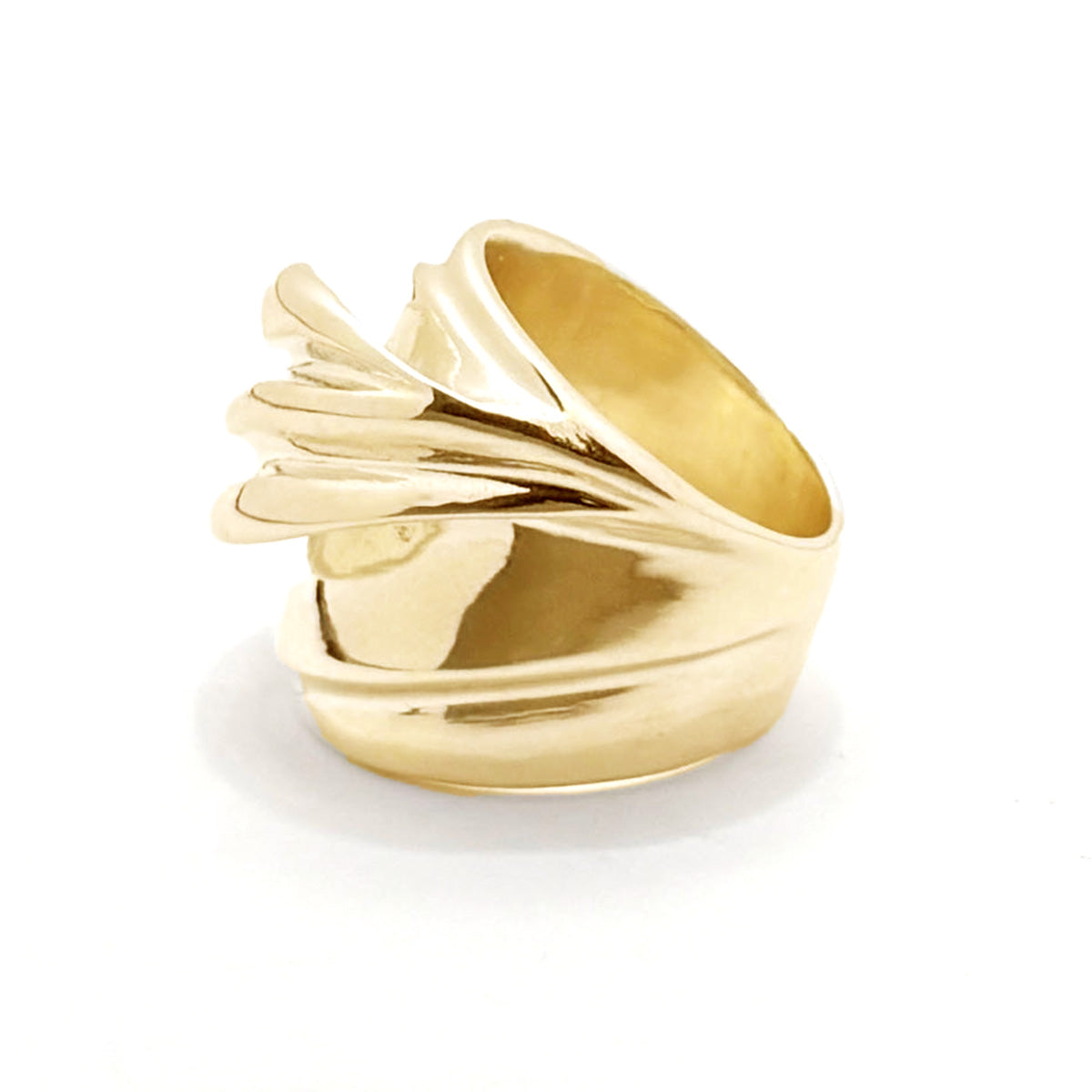 En Tournant Ring [gold vermeil]