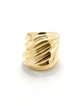 En Tournant Ring [gold vermeil]