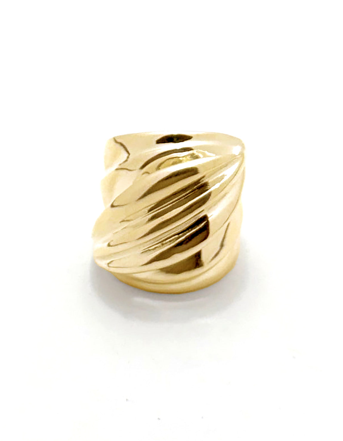 En Tournant Ring [gold vermeil]