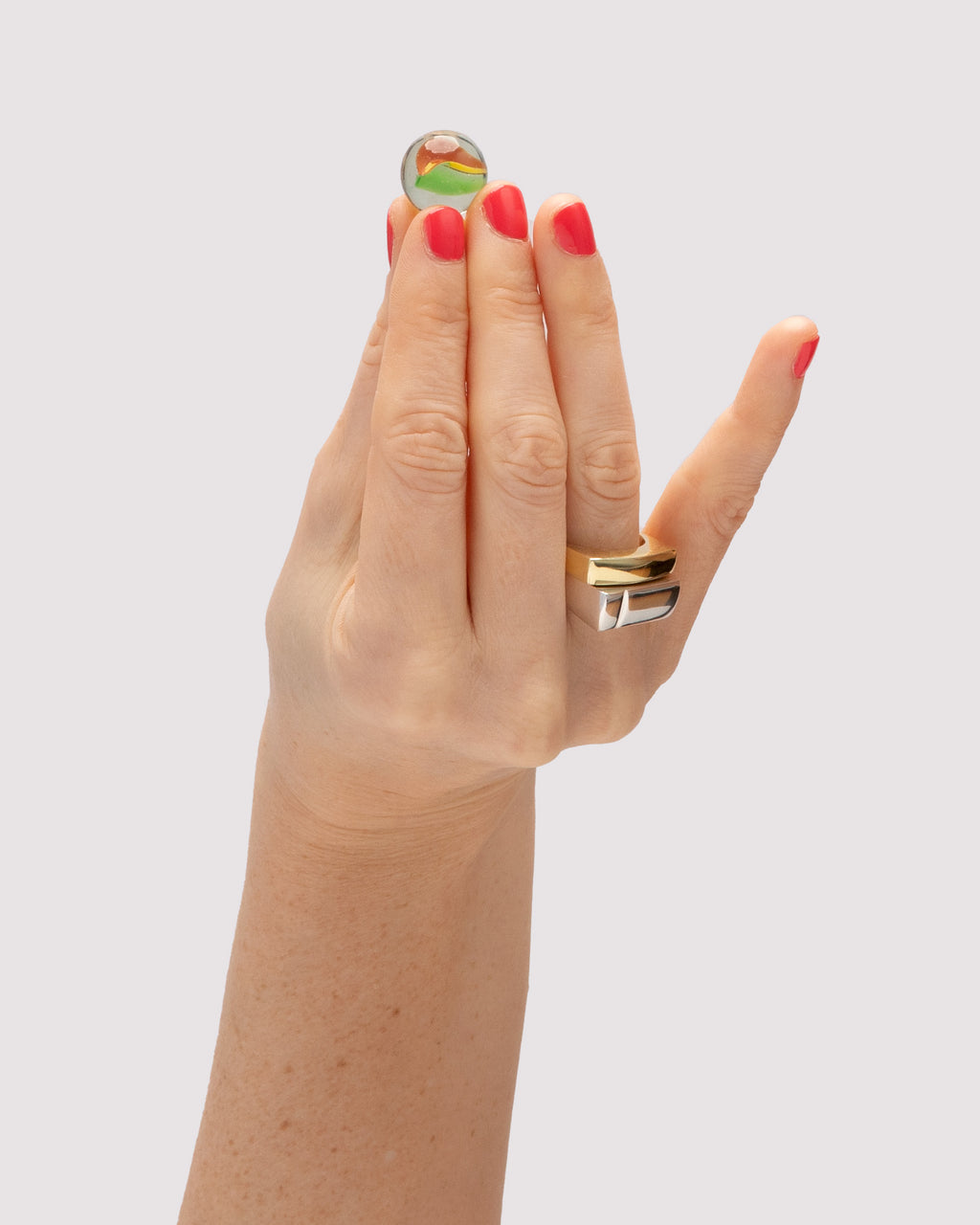 Curve Ring [gold vermeil]