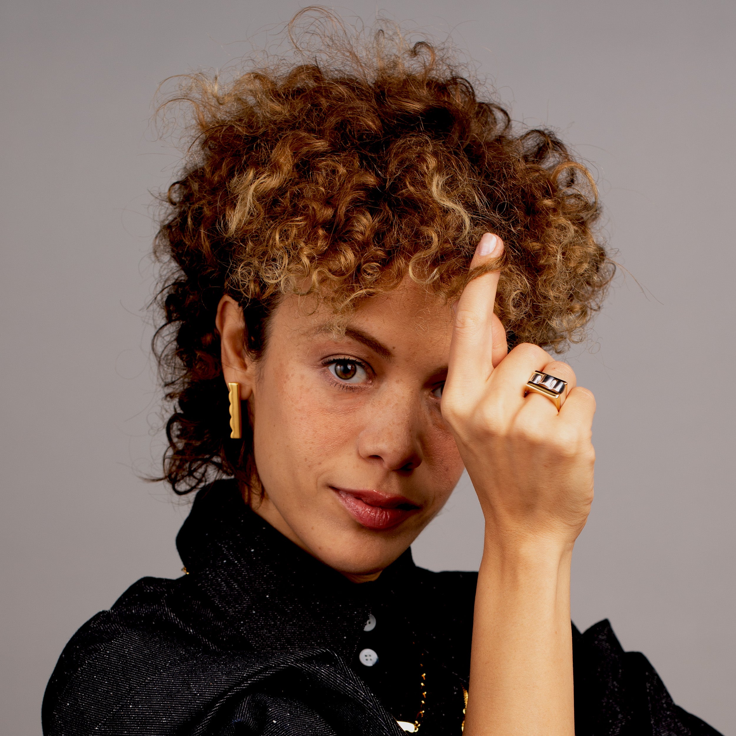 Cumulus Drop Earrings [gold vermeil]