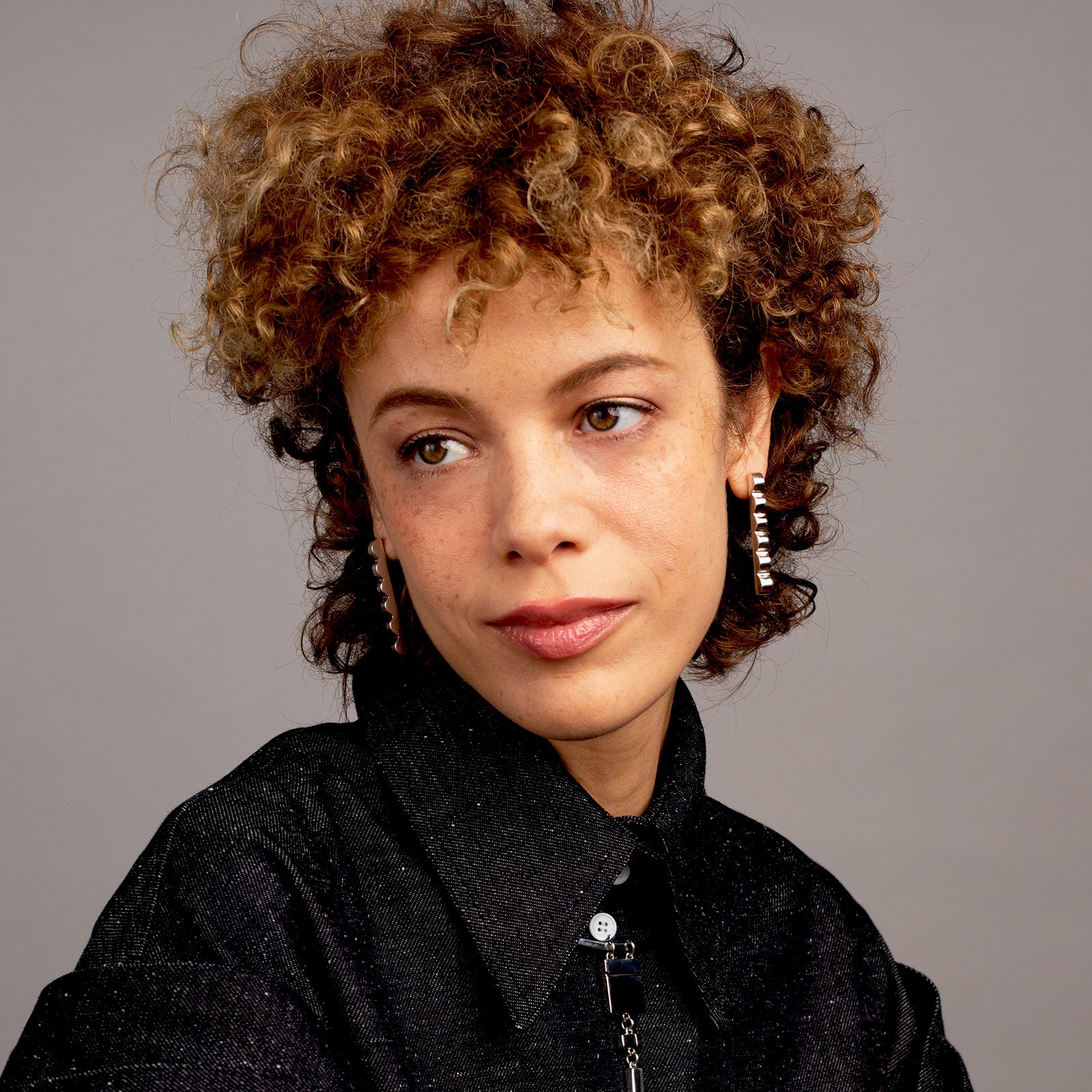 Scallop Drop Earring [sterling silver]