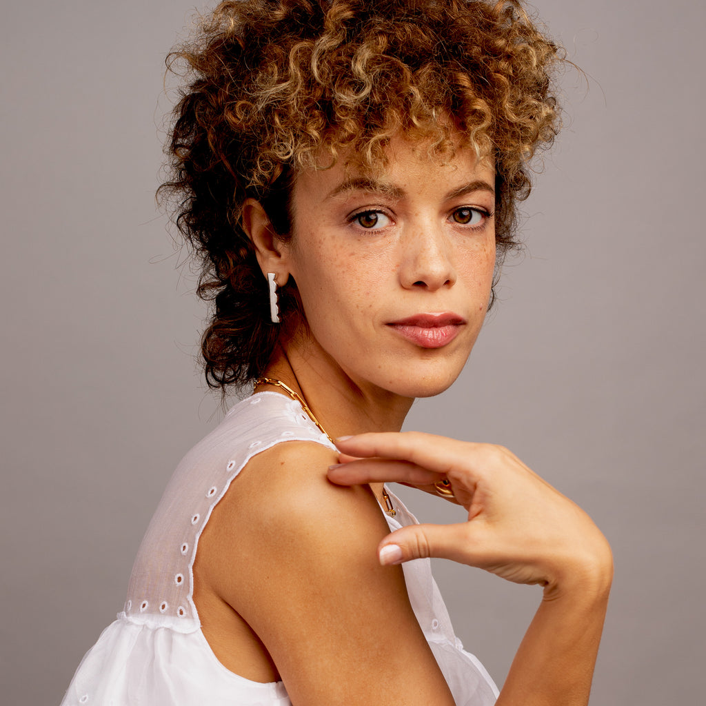 Cumulus Drop Earring [sterling silver]